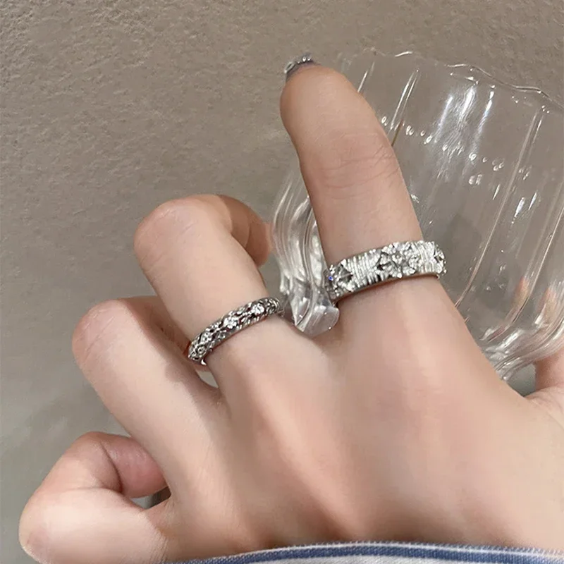 Men Accessories Drawing - 남성 여성을위한 반짝 이는 금속 오픈