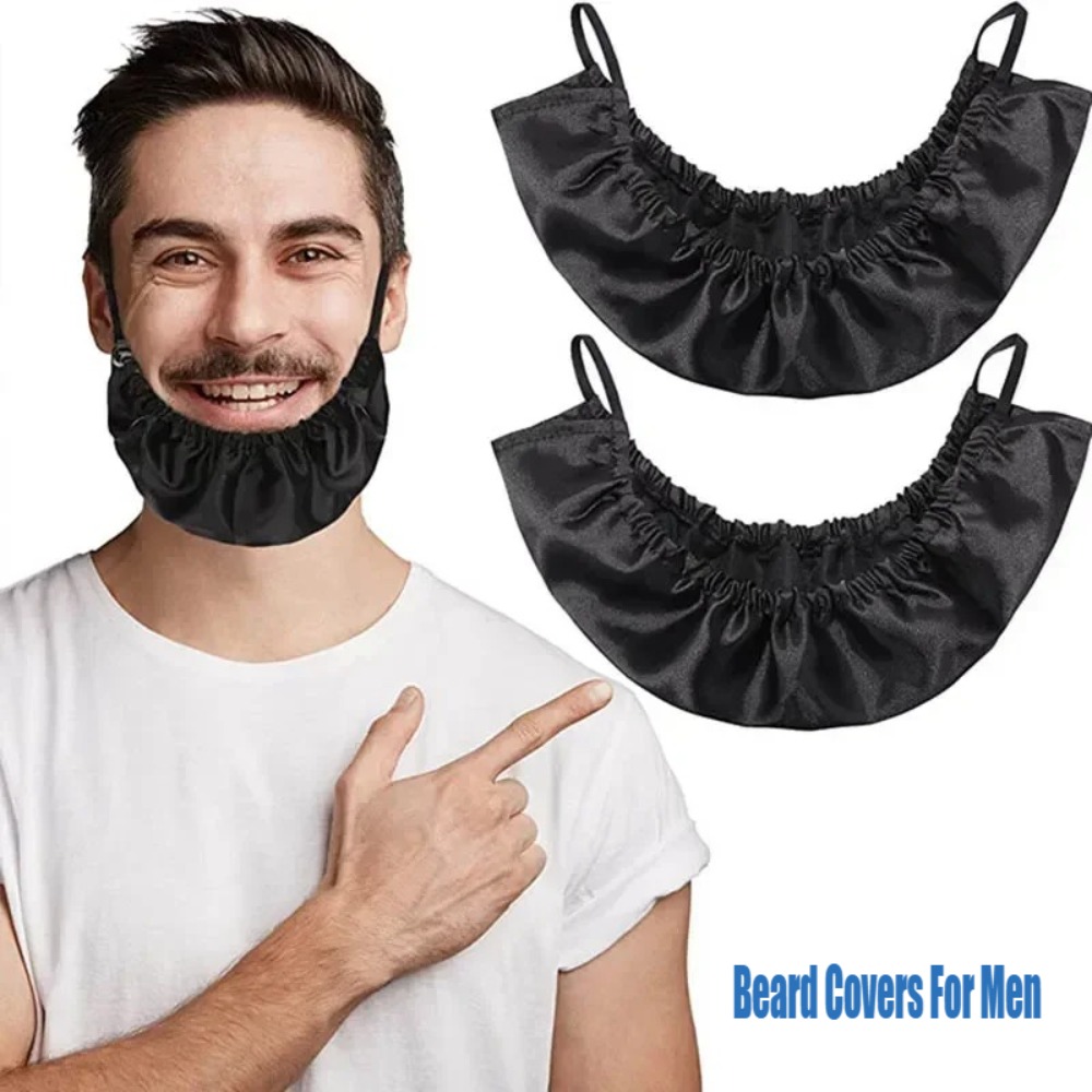 Men Accessories Combo Gift - 남성용 수면 수염 보닛 1개, 수염