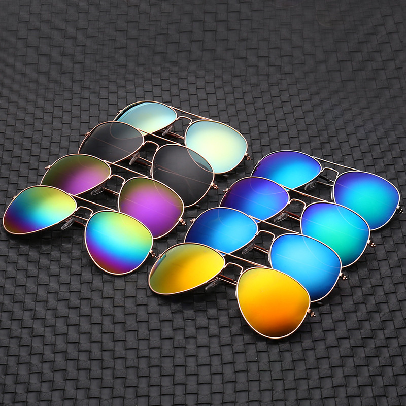 Men'S Accessories Glasses - 새로운 더블 브리지 파일럿 선글라스 여성용