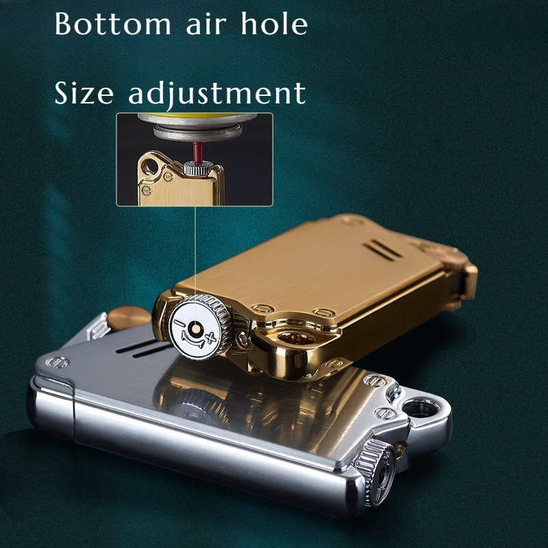 Men'S Accessories Essentials - 새로운 방풍 가볍고 얇은 직화 라이터
