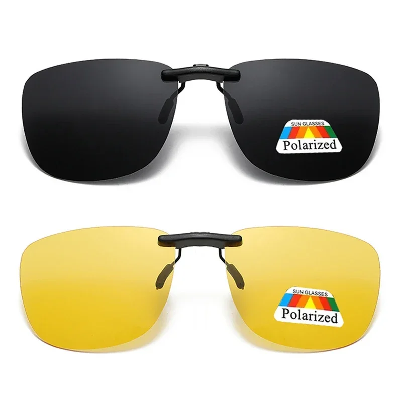 Sunglasses Polarized Men - 새로운 스퀘어 클립온 선글라스 여성용 편광