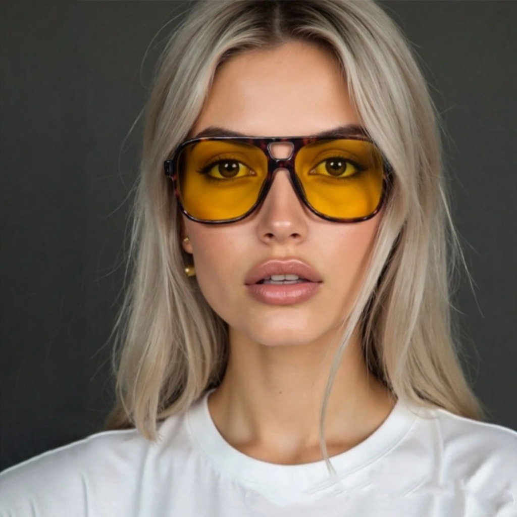 Men'S Accessories Glasses - 새로운 빈티지 클래식 디자이너 더블 브리지