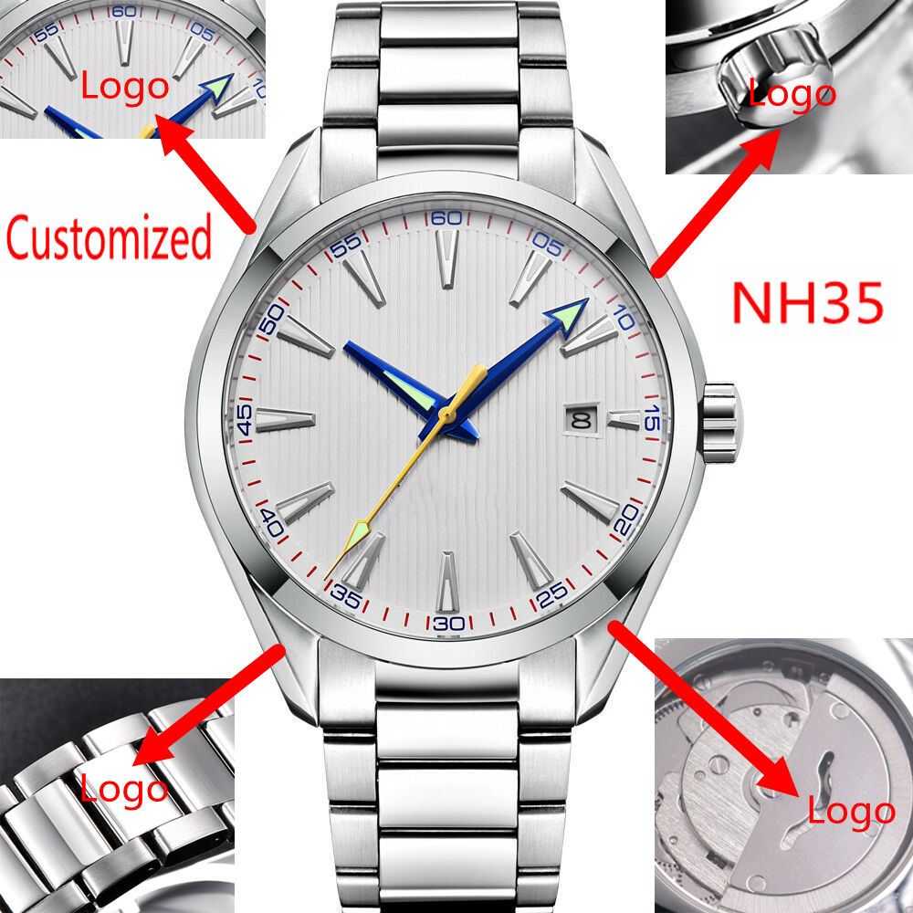 Men'S Accessories Luxury Brands - 맞춤형 로고 41mm 남성용 미요타/NH35 오토매틱