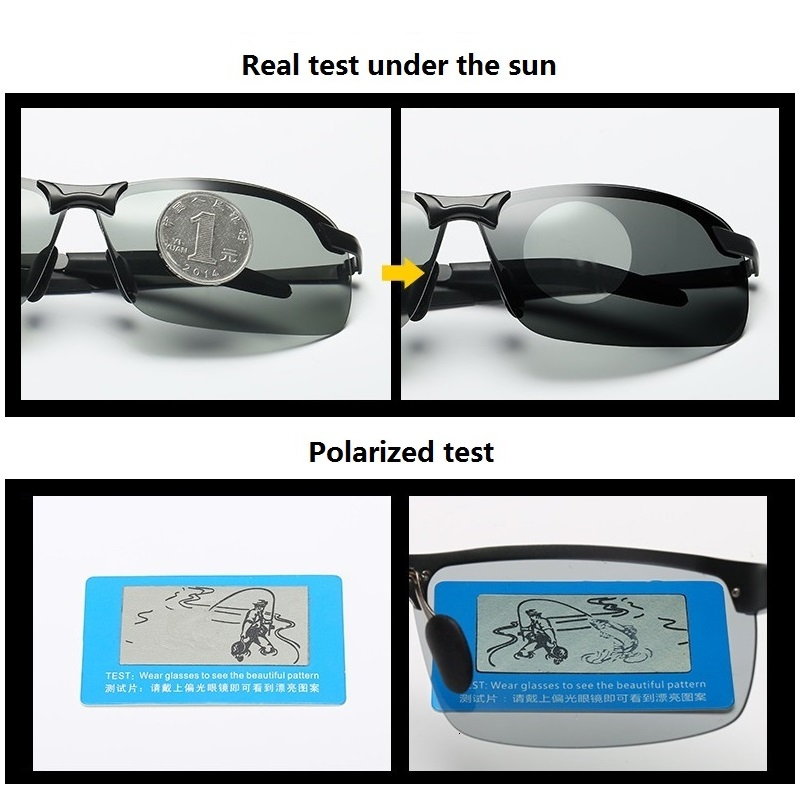 클래식 포토크로믹 선글라스 남성용 편광 운전용 안경 여 - Sunglasses Polarized Men 리뷰 및 가격