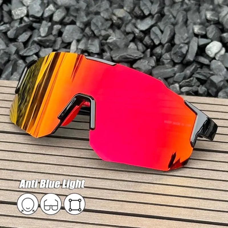 사각형 사이클링 선글라스 대형 프레임 쉐이드 UV 보호 - Men'S Accessories Glasses 리뷰 및 가격