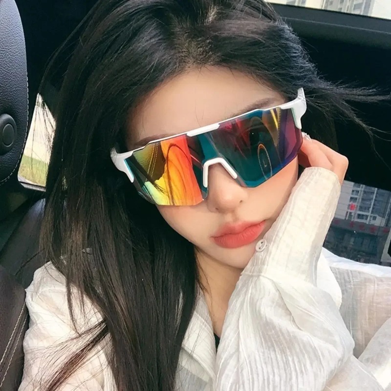 사각형 사이클링 선글라스 대형 프레임 쉐이드 UV 보호 - Men'S Accessories Glasses 리뷰 및 가격