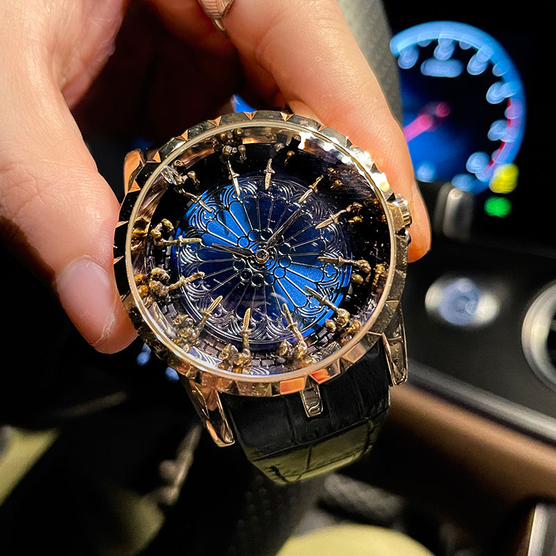 고급스럽고 우아한 남성용 시계, 원탁 12인 시계, 웜 - Men'S Accessories Luxury Brands 리뷰 및 가격