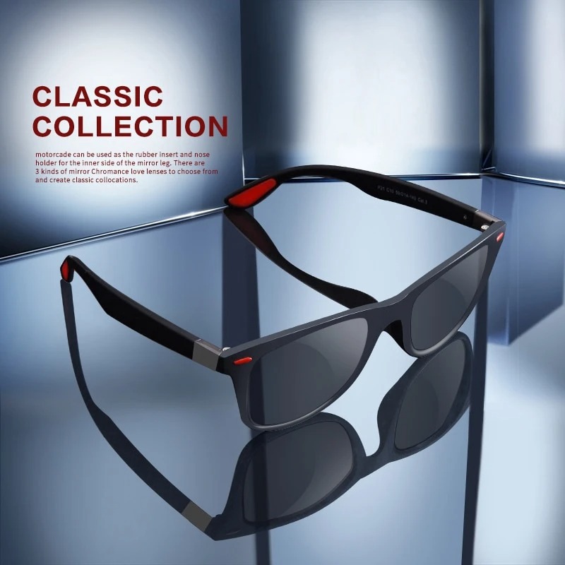 클래식 레트로 PC 프레임 선글라스 남성 야외 스포츠  - Men'S Accessories Glasses 리뷰 및 가격