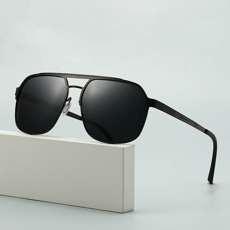 새로운 안경 남성용 편광 선글라스 레트로 사각 선글라스 - Sunglasses Polarized Men 리뷰 및 가격