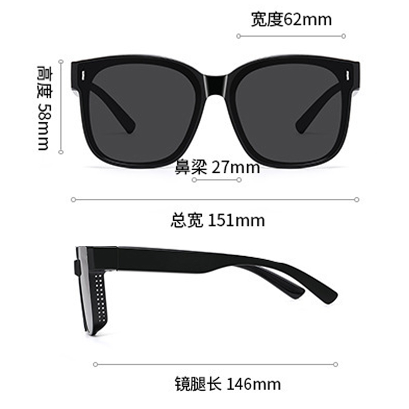 남성 여성 편광 TR90 커버 선글라스 안경 위에 착용 - Sunglasses Polarized Men 리뷰 및 가격