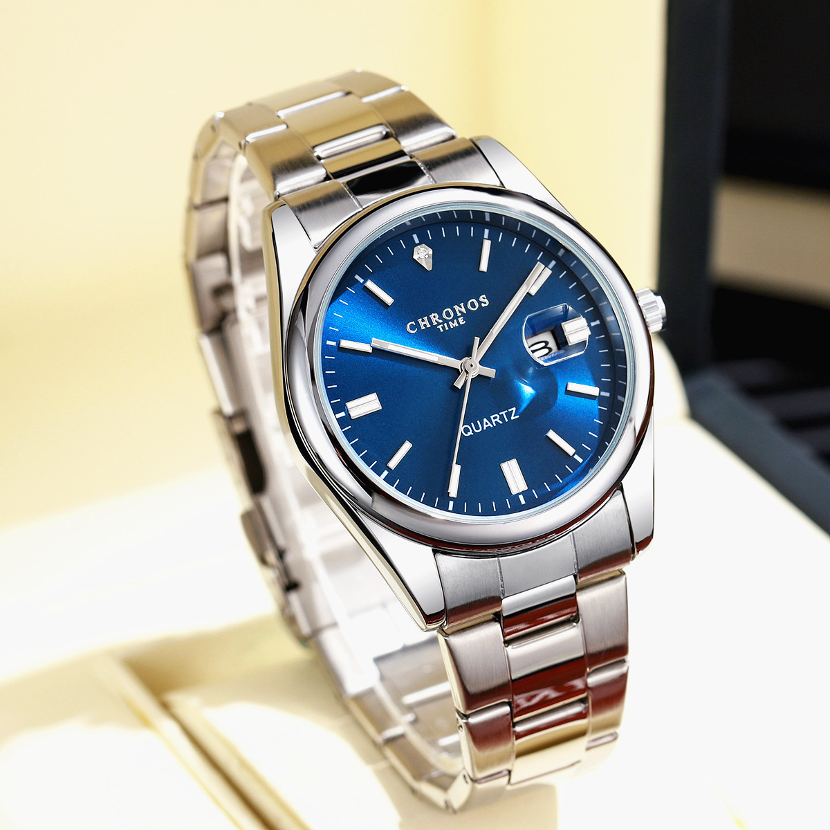 CHRONOS 최고 브랜드 럭셔리 남자 손목 시계 방수 - Men'S Accessories Luxury Brands 리뷰 및 가격