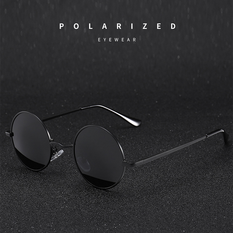 레트로 빈티지 라운드 선글라스 남성 브랜드 디자이너 선 - Sunglasses Polarized Men 리뷰 및 가격