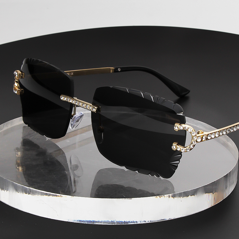 패션 무테 사각형 선글라스 빈티지 다이아몬드 브랜드 디 - Men'S Accessories Glasses 리뷰 및 가격