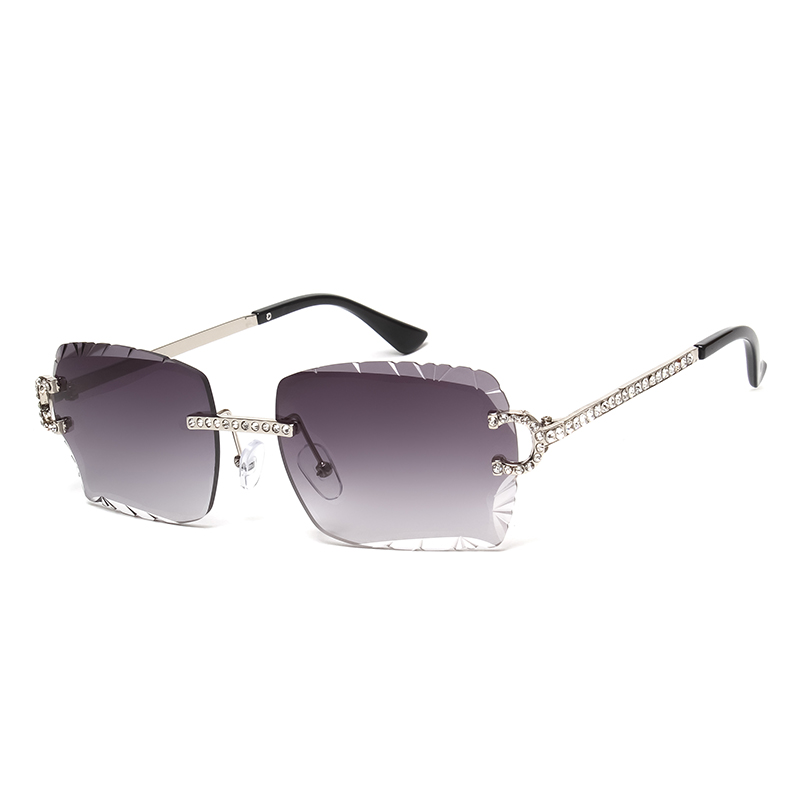 패션 무테 사각형 선글라스 빈티지 다이아몬드 브랜드 디 - Men'S Accessories Glasses 리뷰 및 가격