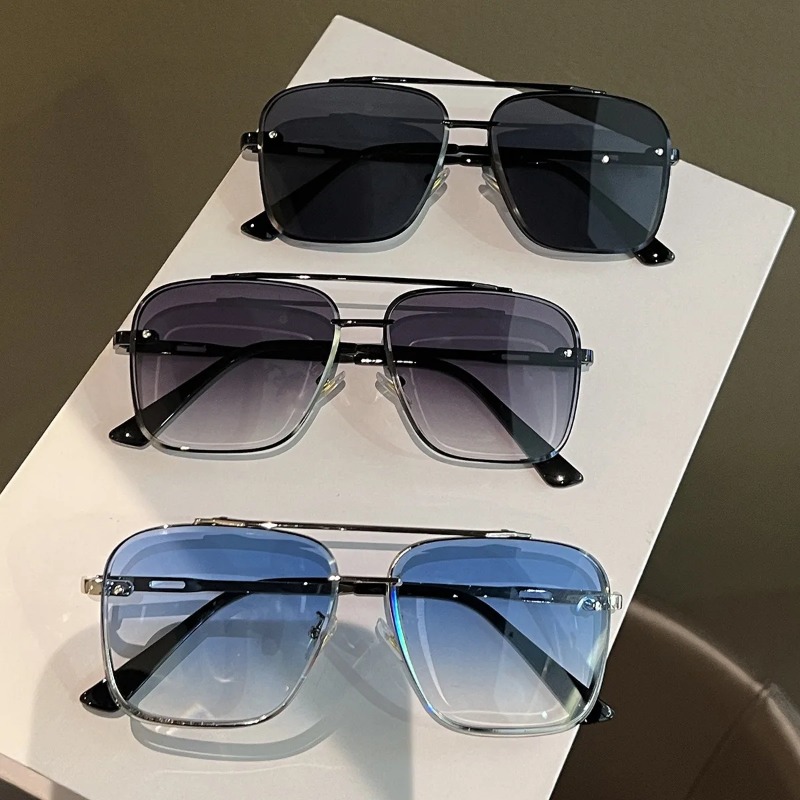 사각형 선글라스 남성 메탈 프레임 안경 수지 렌즈 남성 - Men'S Accessories Glasses 리뷰 및 가격
