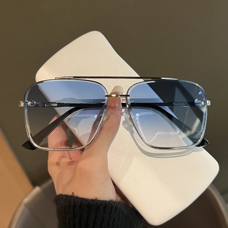 사각형 선글라스 남성 메탈 프레임 안경 수지 렌즈 남성 - Men'S Accessories Glasses 리뷰 및 가격