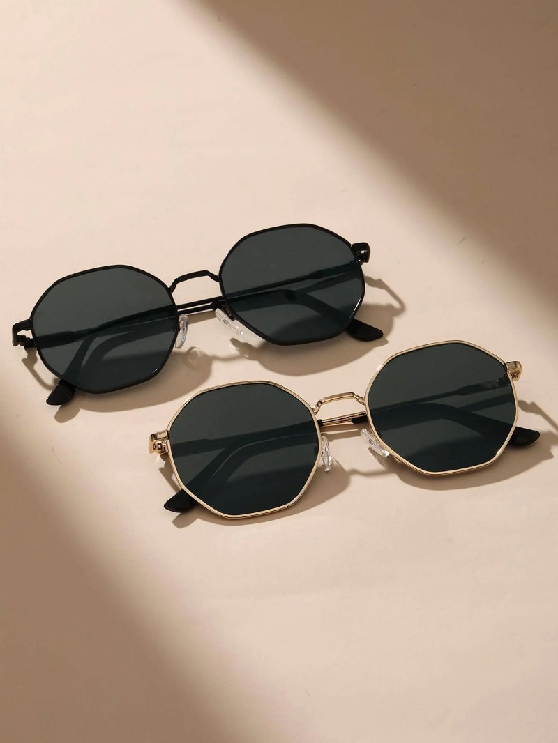 1/3 Pcs 금속 기하학적 원형 프레임 선글라스 휴가 - Men'S Accessories Glasses 리뷰 및 가격