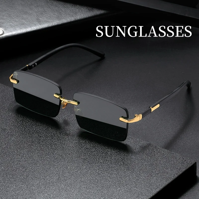 패션 직사각형 선글라스 남성 여성 블루라이트 차단 눈  - Men'S Accessories Glasses 리뷰 및 가격