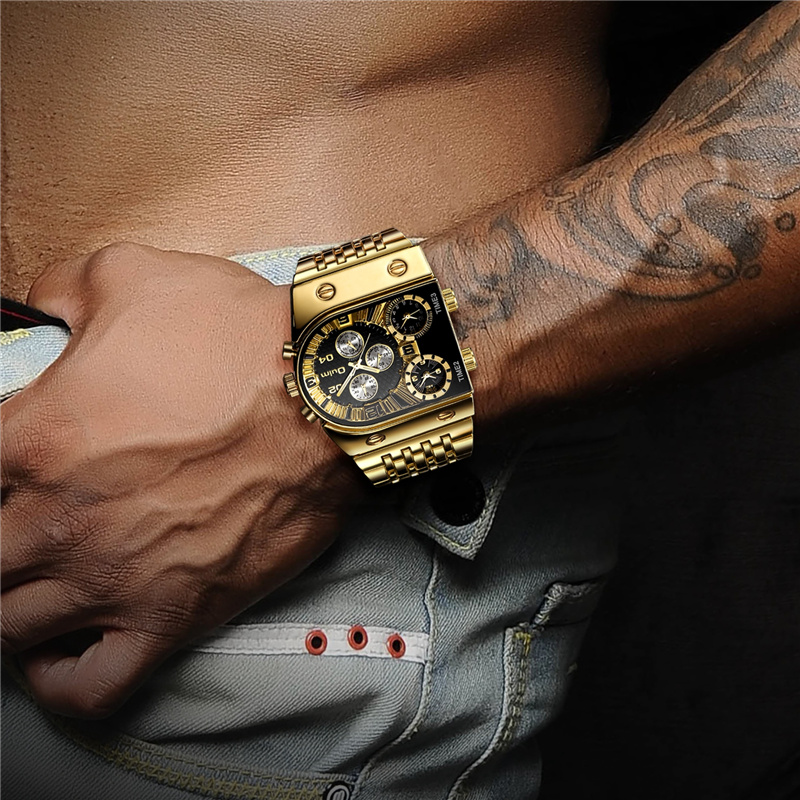 2024 새로운 Oulm 석영 시계 남자 군사 손목 시 - Men'S Accessories Luxury Brands 리뷰 및 가격